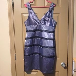 Bisou bisou satin dress size 16